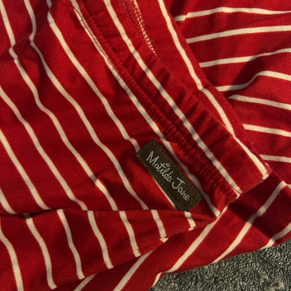 Matilda Jane Merry and Bright Fair Isle Pajama Set Size 8 Reindeer - Picture 3 of 6